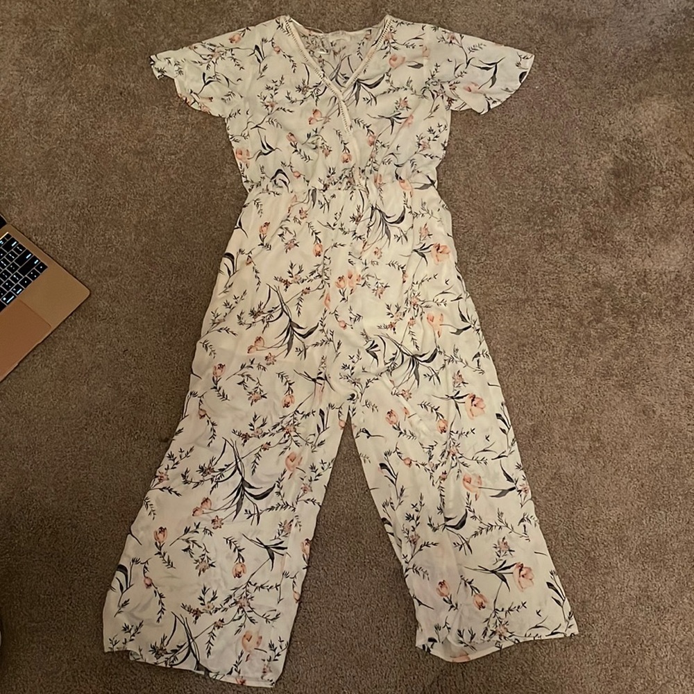 floral jumpsuit